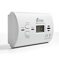 CO-Alarm X10-D Kidde mit Display u. Ereignisspeicher, Batteriebetrieb